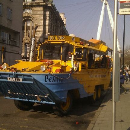 Photo taken at London Duck Tours by Laurence N. on 4/2/2012