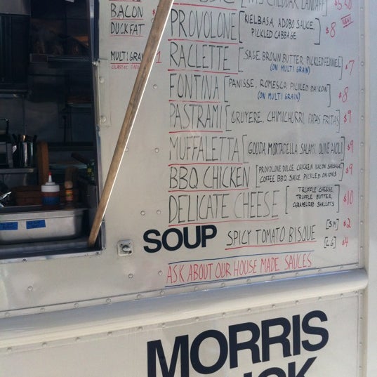 Photo taken at Morris Grilled Cheese Truck by Jim F. on 2/28/2012