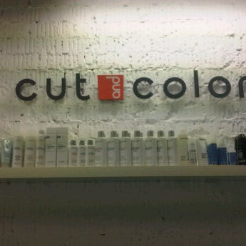 Photo taken at Cut and Color by Viktoria I. on 6/3/2012