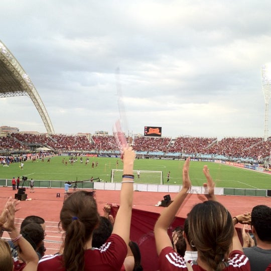 Photo taken at Estadio Olímpico Gral. José Antonio Anzoátegui by Newman L. on 6/10/2012