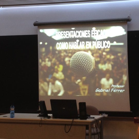 Photo taken at Fundesem Business School by Mariano T. on 3/1/2012