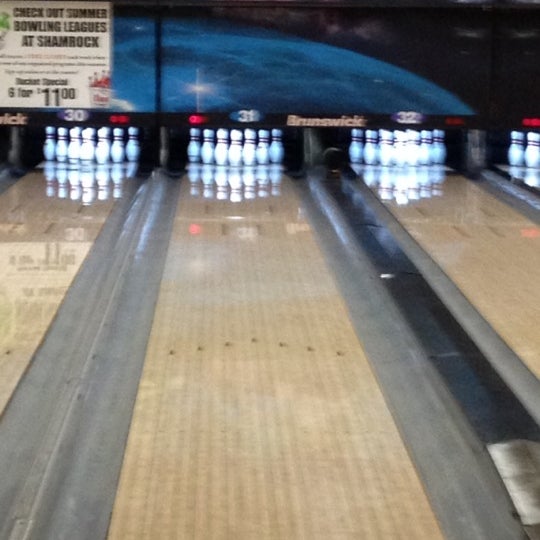 Shamrock Lanes Bowling Alley in Springfield