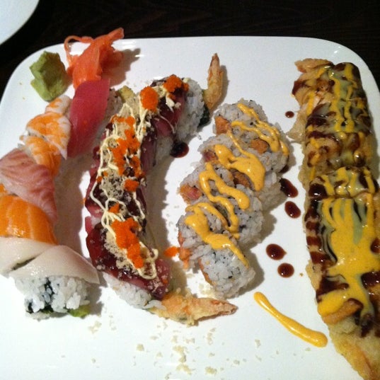 Photo taken at Mr. Sushi by Nikki_Janell on 9/1/2012