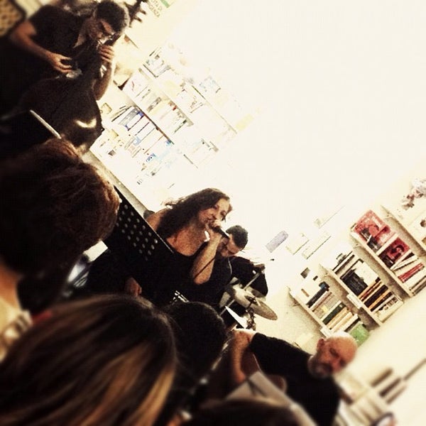Photo taken at Libreria Assaggi by Elisabetta M. on 6/23/2012