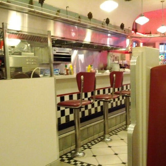 Photo taken at Claremont Diner by Eric R. on 5/19/2012