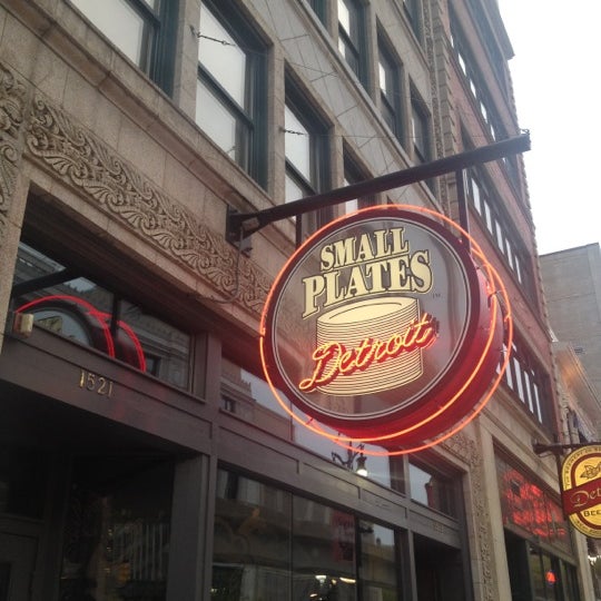 Small Plates (Now Closed) Downtown Detroit 39 tips