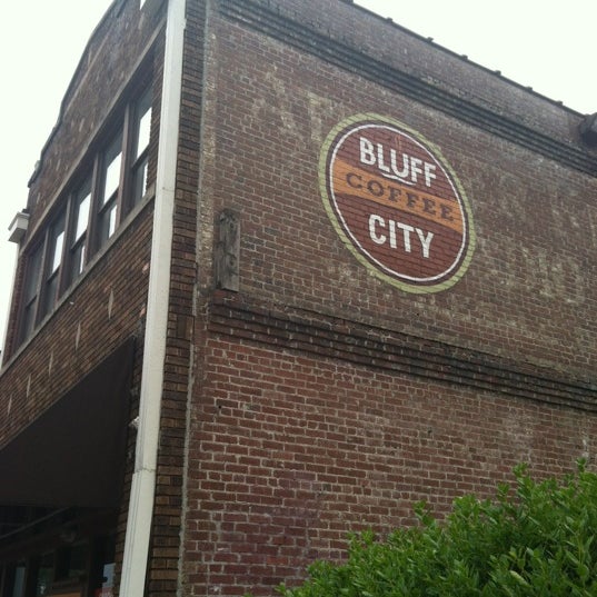 Photo taken at Bluff City Coffee by Joshua R. on 7/9/2012