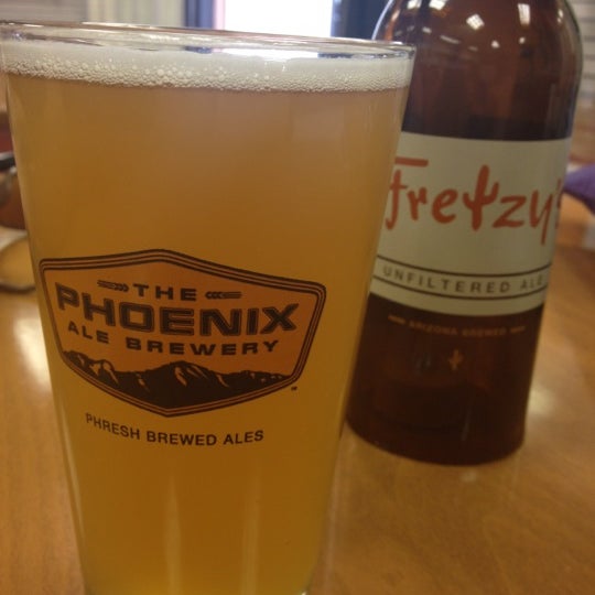 Photo taken at The Phoenix Ale Brewery by Mark K. on 4/28/2012