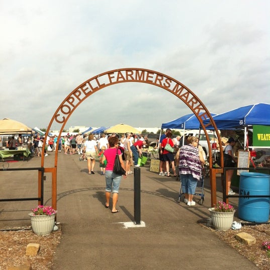 Photo taken at Coppell Farmers Market by Kristi W. on 5/26/2012