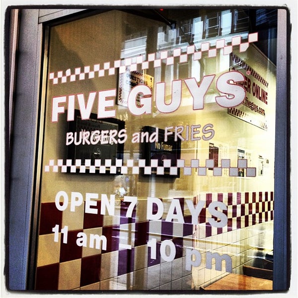 Five Guys Midtown East New York, NY