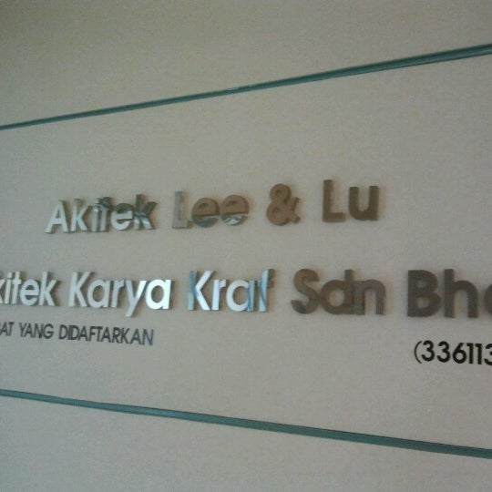 Arkitek Lee Lu