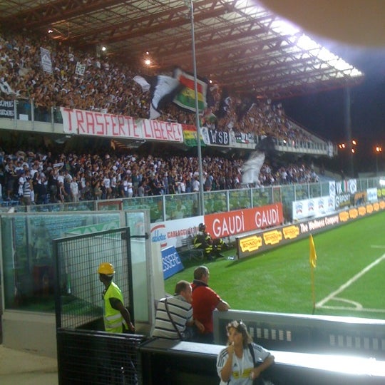 Das Foto wurde bei Orogel Stadium Dino Manuzzi von Matteo M. am 8/27/2012 aufgenommen