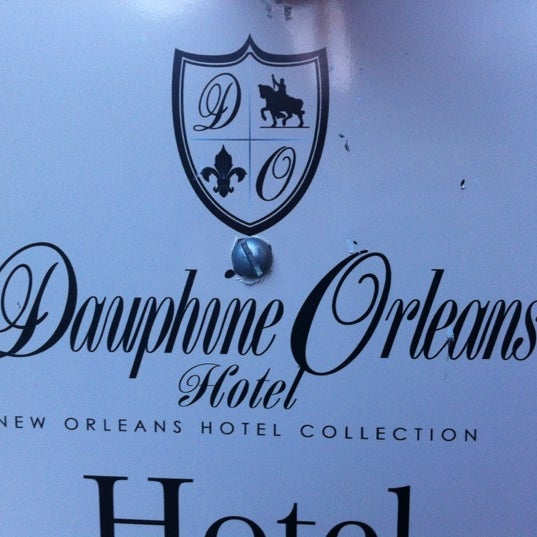 Photo taken at Dauphine Orleans Hotel by Carrie C. on 3/28/2012