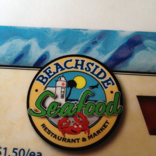 8/18/2012 tarihinde Laura P.ziyaretçi tarafından Beachside Seafood Restaurant &amp; Market'de çekilen fotoğraf
