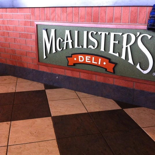 Photo taken at McAlister&#39;s Deli by Kim S. on 2/9/2012