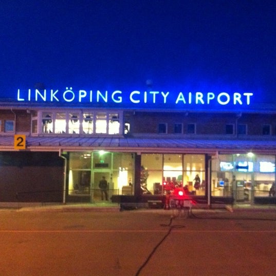 Photo taken at Linköping City Airport (LPI) by Emile N. on 4/3/2012