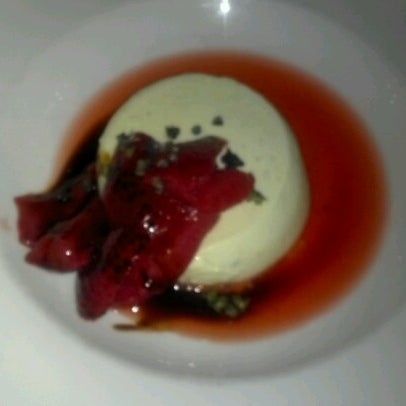 Get the panna cotta for your dessert!