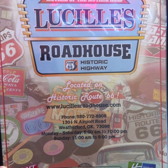 Foto diambil di Lucille&#39;s Roadhouse Diner oleh James C. pada 5/4/2012