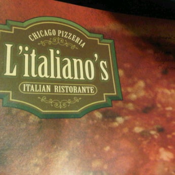 Снимок сделан в L&#39;italiano&#39;s - Chicago Pizzeria &amp; Italian Ristorante пользователем Rhei 6/26/2012
