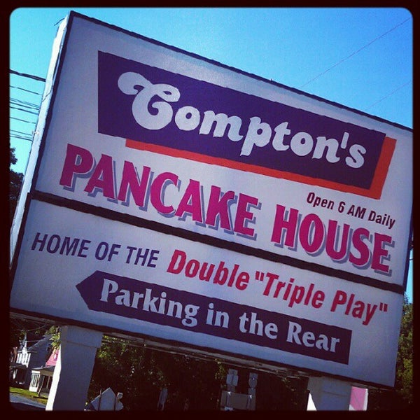 Photo taken at Compton&#39;s Pancake House by Meg W. on 9/10/2012