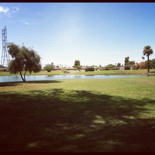 Photo taken at Peoria Pines Golf &amp; Restaurant by Lisa F. on 7/7/2012