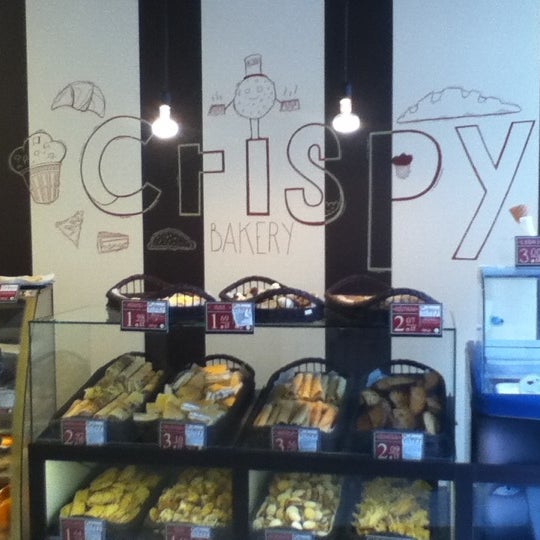 Photo taken at CRISPY bakery &amp; sandwich bar by Alexej I. on 6/15/2012