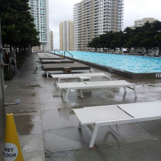 Photo taken at Viceroy Miami Hotel Pool by Santiago P. on 6/24/2012