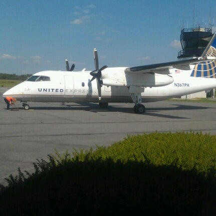 Photo taken at Ithaca Tompkins Regional Airport (ITH) by jim B. on 8/23/2012