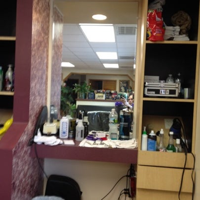 Photo taken at Sal The Barber (Located Inside Shear Perfection) by Sal T. on 8/6/2012