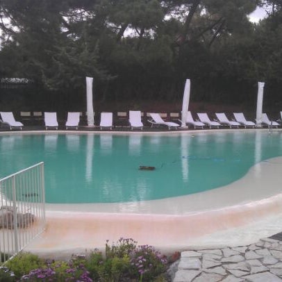 Photo taken at Tombolo Talasso Resort Castagneto Carducci by Fabio R. on 4/30/2012