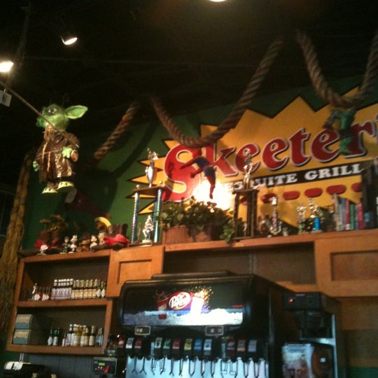 Photo taken at Skeeter&#39;s Mesquite Grill by Elvia F. on 6/19/2012