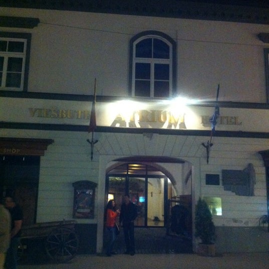 Das Foto wurde bei Atrium Hotel Vilnius von Валерия П. am 4/30/2012 aufgenommen