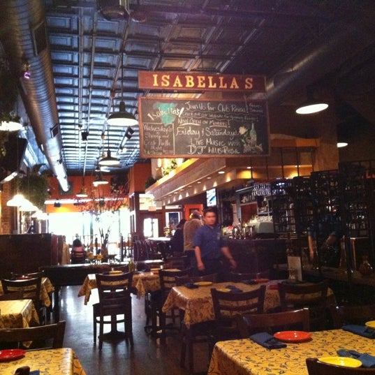 Photo taken at Isabella&#39;s Taverna &amp; Tapas Bar by Elaine on 8/10/2012