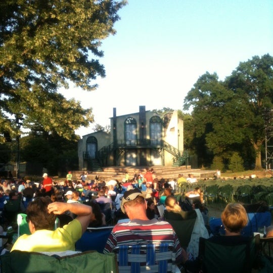 Photo taken at Shakespeare in the Park by Jessica on 5/31/2012