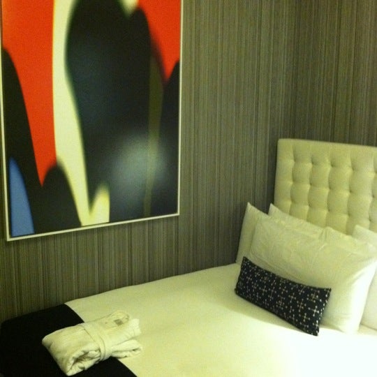 Photo taken at The Moderne Hotel by Katrice G. on 4/16/2012