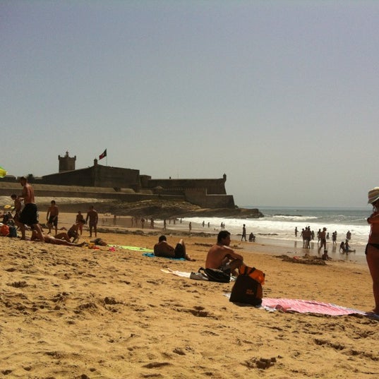 Photo taken at Praia dos Gémeos by Luis G. on 8/21/2012