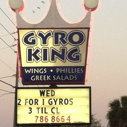 Gyro King Palm Harbor'da Yunan Restoranı