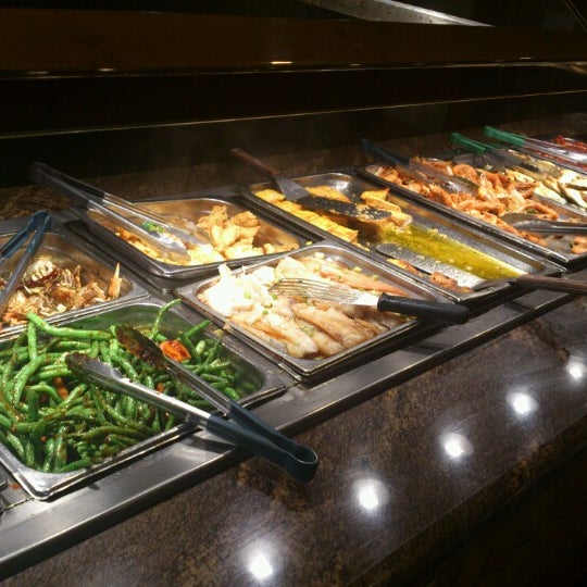 Photo taken at Cafe East 3 Chinese Buffet - Mission Bend by Tomas on 7/27/2012