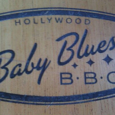 Photo taken at Baby Blues BBQ - West Hollywood by Rommel DG D. on 4/16/2012