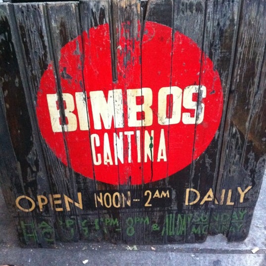 7/26/2012 tarihinde Yosephziyaretçi tarafından Bimbo&#39;s Cantina'de çekilen fotoğraf