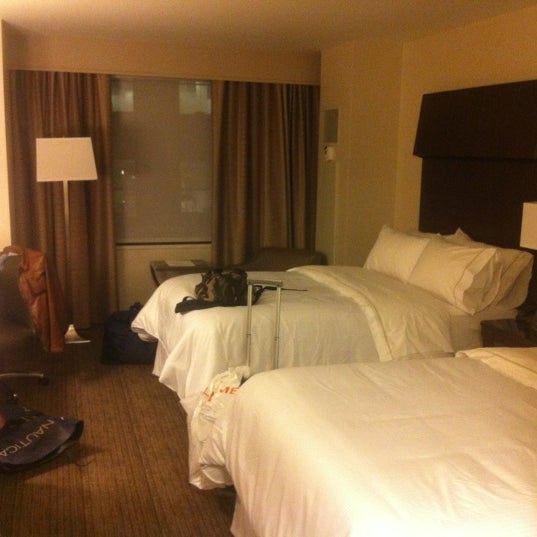 Photo taken at The New York Helmsley Hotel by Borja V. on 5/1/2012