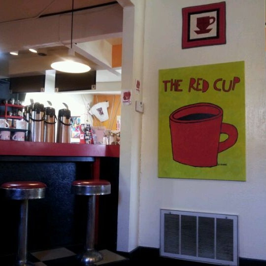 Photo taken at The Red Cup by Laura on 2/14/2012
