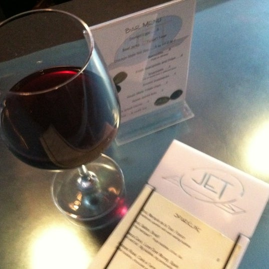 Photo taken at Jet Wine Bar by Streets O. on 9/9/2012