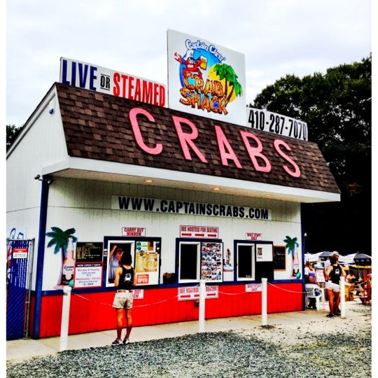 รูปภาพถ่ายที่ Bay Crawlers Crab Shack โดย David F. เมื่อ 7/15/2012