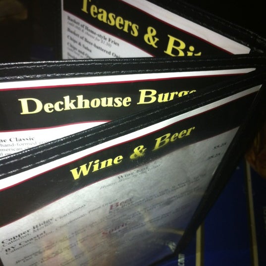 Photo taken at Deck House Bar And Grill by Shelly S. on 2/7/2012