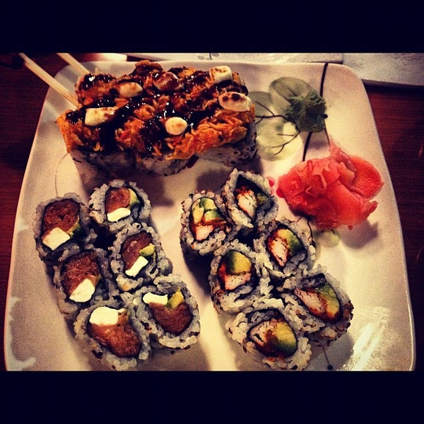 Photo taken at Ikko Sushi by Tristan C. on 4/18/2012