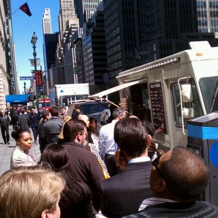 Photo taken at Morris Grilled Cheese Truck by Billy D. on 4/5/2012