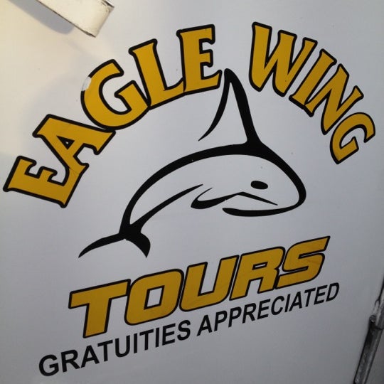 Photo taken at Eagle Wing Whale &amp; Wildlife Watching Tours by Ron C. on 8/22/2012