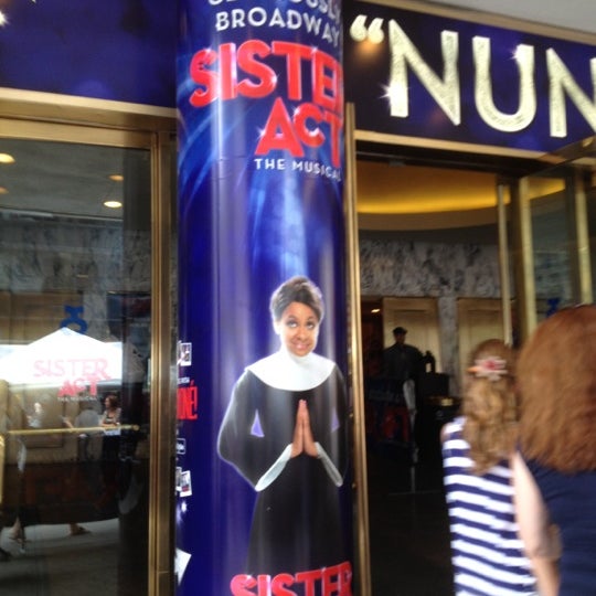 Photo taken at Sister Act - A Divine Musical Comedy by Nick S. on 7/14/2012