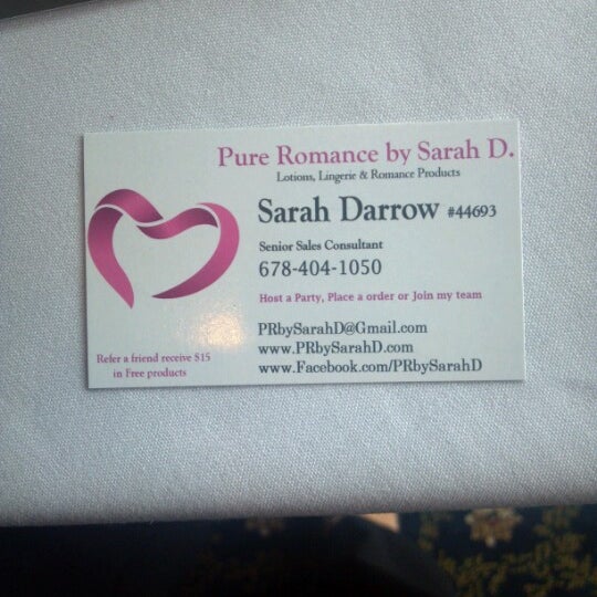 Don't forget to stop by the Pure Romance table at their twice yearly bridal expo. www.PRbySarahD.com